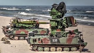 SA6 quotGainfulquot 2K12 Kub Soviet SurfaceToAir Missile Live Fire [upl. by Efrem]