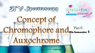 Concept Of Chromophore and Auxochrome BSc 5th Semester UV SpectroscopyPart 6Organic Chemistry [upl. by Trab722]