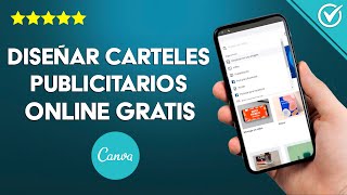 Cómo Diseñar Carteles o Afiches Comerciales y Publicitarios Creativos Online [upl. by Augustus]