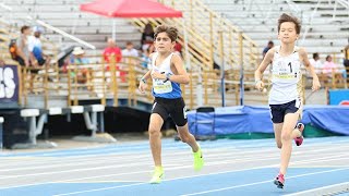 11YearOld Clocks INSANE 3k Record At 2022 AAU Junior Olympics [upl. by Betti]