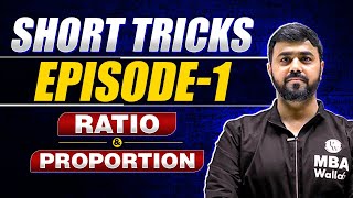 Ratio amp Proportion Shortcut Tricks 01 Cat 2024 [upl. by Arrotal]