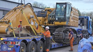 Next Gen Cat 374 Delivery to Dealership [upl. by Oelak]