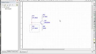 Multisim transistor bias [upl. by Jere]