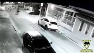 Brazilian Carjacking Thwarted By Driver Who Uses Her Vehicle [upl. by Odlanra653]