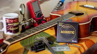 How to Setup your Acoustic Guitar like a Pro  Full Tutorial [upl. by Llatsyrk]