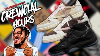 Crewcial Hours Ep92 TRAVIS 1 LOWS CANCELLED and More Sneakers Scheduled for 2025 [upl. by Anuat]