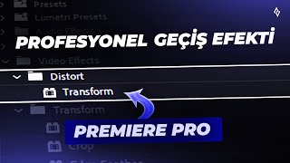 PROFESYONEL GEÇİŞ EFEKTİ NASIL YAPILIR Adobe Premiere Pro [upl. by Shaff]