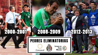 Las PEORES eliminatorias mundialistas de MÉXICO en el siglo XXI 20012015 [upl. by Tsew]