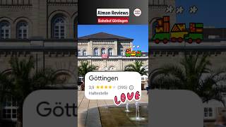 Bahnhof Göttingen Lustige Google Bewertungen [upl. by Nettirb]