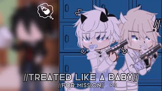 Treated like a baby for mission P3  Gacha clubgacha storyhope you like it 🫰🏻💓 [upl. by Yorker]