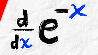 Derivative of ex with Chain Rule  Calculus 1 Exercises [upl. by Annala]