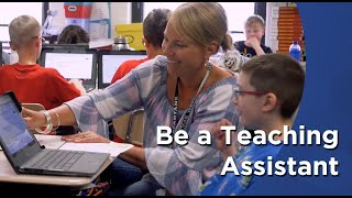 Be a Teaching Assistant [upl. by Hsetirp]