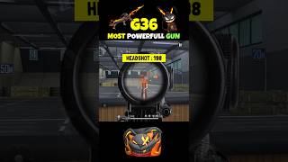 G36 is Most Powerfull Gun  ☠️  Bunny Royale Event 🐰  Free Fire shorts [upl. by Volney]