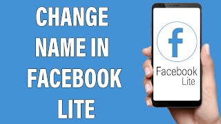 How To Change Name In Facebook Lite 2021  Facebook Profile Name Change Help  Fb Lite App [upl. by Ajax]