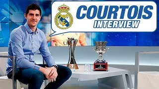 EXCLUSIVE INTERVIEW  Thibaut Courtois talks about life at Real Madrid [upl. by Shaner]