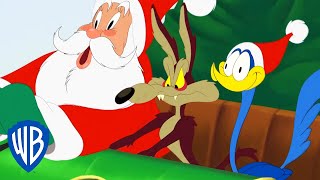 Looney Tunes  Wile E Coyote and Road Runner Meet Santa  WB Kids [upl. by Buehler487]