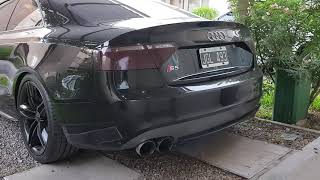 Audi S5 V8 Straight pipe ARG [upl. by Berkow]