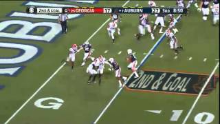 11162013 Georgia vs Auburn Football Highlights [upl. by Atram892]