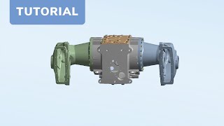 CADFEM Tutorial Nr 6  Handhabung von Kontakten in ANSYS®Workbench™ [upl. by Yelyac]