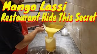 Mango Lassi recipe  Mango Yogurt smoothie  Summer Drink Mango lassi recipe with canned mango pulp [upl. by Ennire909]