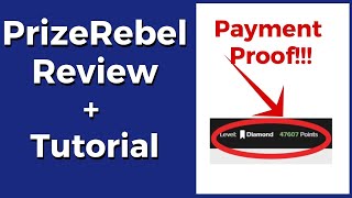 PrizeRebel Review  Full Tutorial 💰Payment Proof Included💰 [upl. by Daphie]