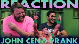 John Cena Phone Prank Call REACTION [upl. by Helaina]