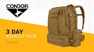 3 Day Assault Pack  Condor Outdoor [upl. by Edelson]