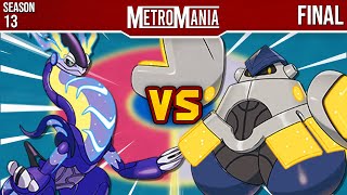 MIRAIDON vs IRON HANDS  MetroMania S13 FINAL [upl. by Gaston]