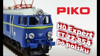 PIKO V042PL H0 Expert lokomotywa ET22  po polsku [upl. by Tiraj915]