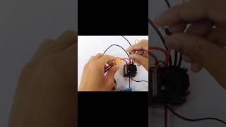 brush motor ESC electronics speed controlexperiment diy [upl. by Montana]