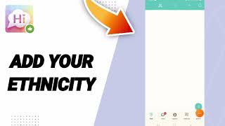 How To Add Your Ethnicity On SayHi Chat App [upl. by Middleton470]