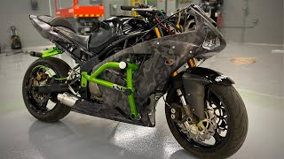 KAWASAKI ZX6R MAKEOVER  INSANE [upl. by Aseeral677]