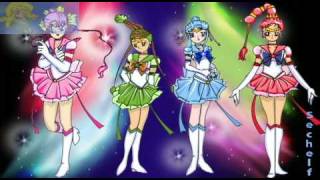 Sailor Quartet transformation [upl. by Aihsinat]