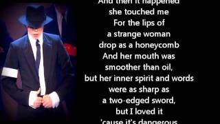 Michael Jackson  Dangerous Lyrics [upl. by Magdalene]