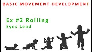 Basic Movement Development Ex2  Rolling  Eyes Lead [upl. by Tenn]