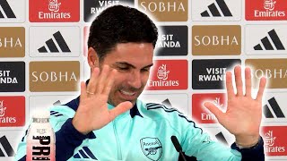 Mikel Arteta prematch press conference  Arsenal v Southampton [upl. by Agemo897]