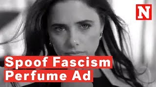 Israeli Justice Minister Stars In Spoof Ad For Fascism Perfume [upl. by Anauqat689]