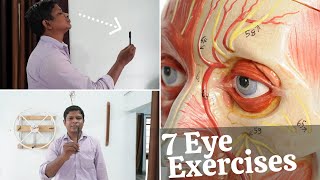 7 Top Eye Muscle Weakness Exercises for Eye Strain [upl. by Fauman]