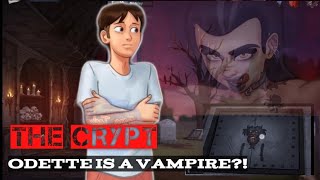 The Crypt Holloween Special  Odette summertimesaga gameplay [upl. by Ruperta]