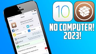 How To Jailbreak iOS 10341033 2023 NO COMPUTER  iPhone 5 iPhone 5C iPad 4 [upl. by Kerekes]