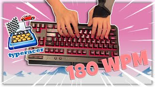 How I type fast 150 WPM  typeracer leaderboards [upl. by Mirabel782]