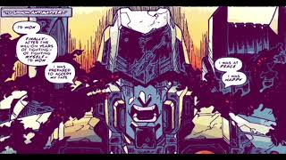 Transformers MTMTE IDW Comic Dub Megatron Vs DJD [upl. by Ollehcram]