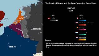 WW2 The Battle of France and the Low Countries  Every Hour [upl. by Dawn]