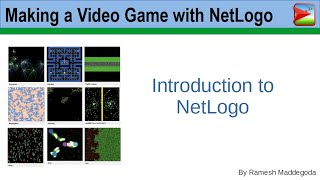 01 NetLogo Tutorial  Agent Based Model to Make a Video Game  Introduction to NetLogo [upl. by Ebenezer]