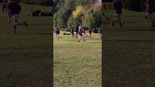 Best Rugby Try from kickoff under 10 rugby smashbros [upl. by Cotsen]