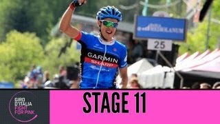 Giro dItalia 2013 Tappa  Stage 11 Official Highlights [upl. by Zamir814]