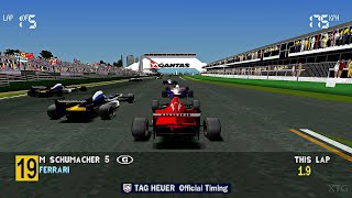 Formula 1 97 PS1 Gameplay HD Beetle PSX HW [upl. by Edobalo]