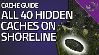 All 40 Shoreline Hidden Caches  Caches Guide  Escape From Tarkov [upl. by Novad410]