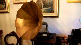 circa 1910 nonelectric working gramophone [upl. by Eenad]