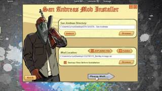 How to install mods on gta san andreas on pc [upl. by Merwyn]